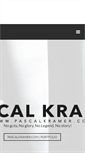 Mobile Screenshot of pascalkramer.com
